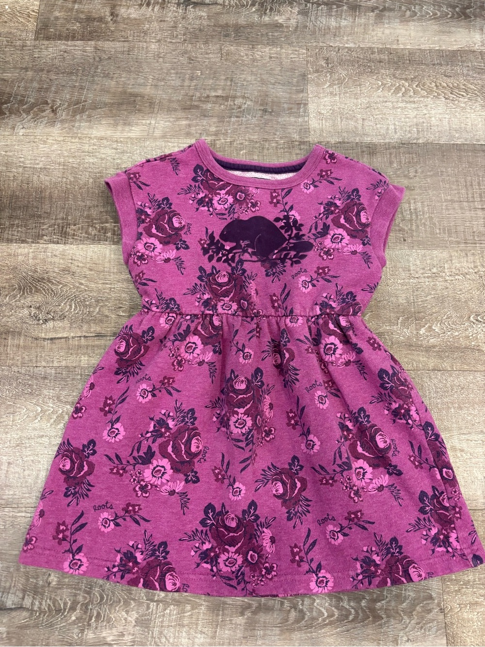 Girls Floral Roots Dress